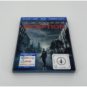 Inception (Blu-ray‎ Disc, 2010) Like new Movie - With Sleeve